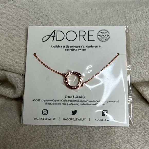 Adore Jewelry Organic Circle Braclet - Picture 1 of 4